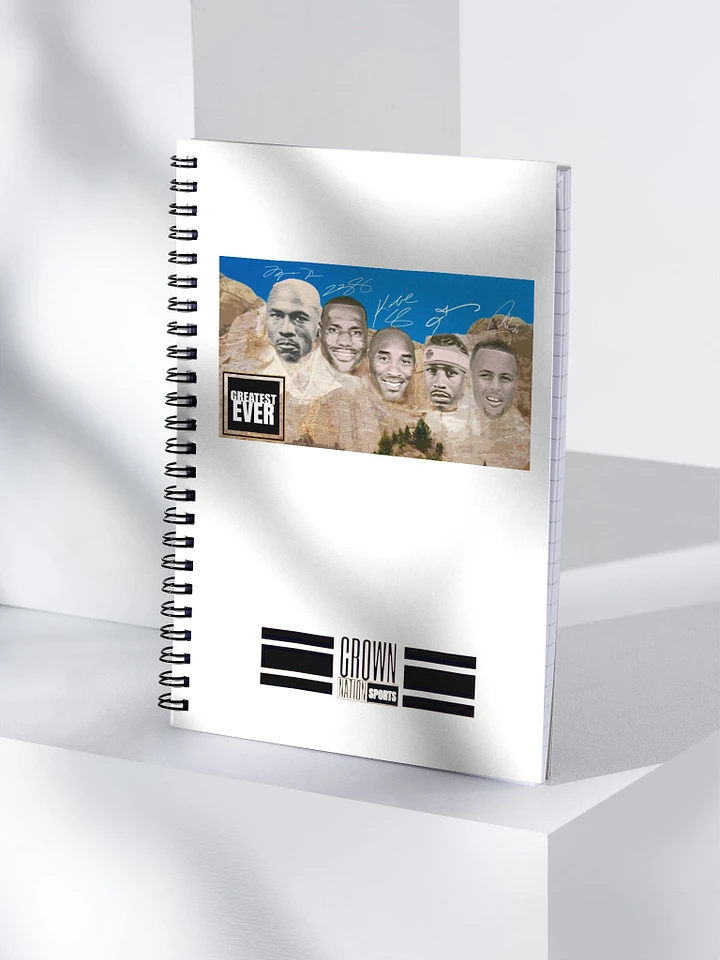 NBA’s Mount Rushmore Signature Notebook product image (1)