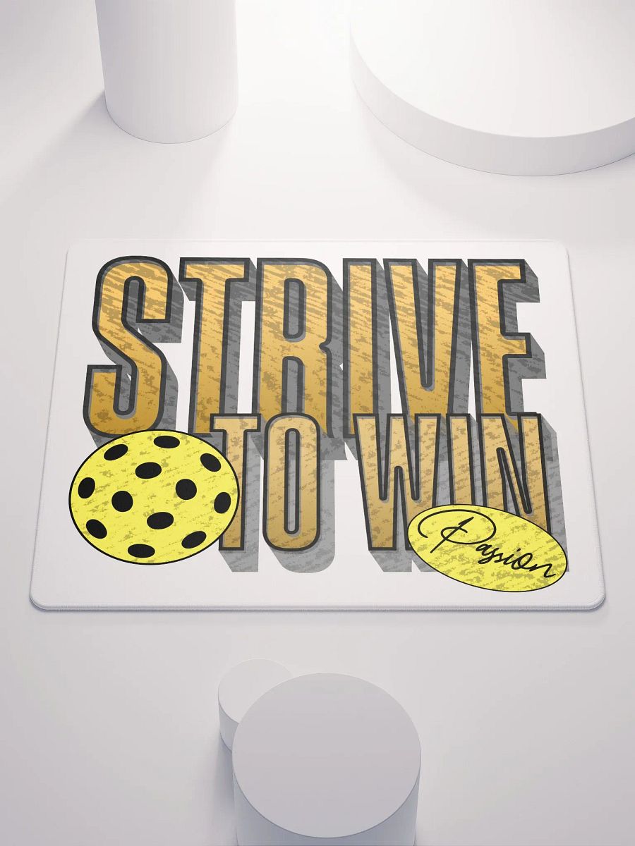 Strive To Win Pickleball Passion Gaming Mouse Pad product image (1)