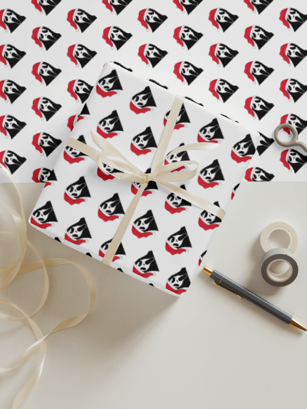 Santa Ghostie - Wrapping Paper Sheets (3) product image (3)