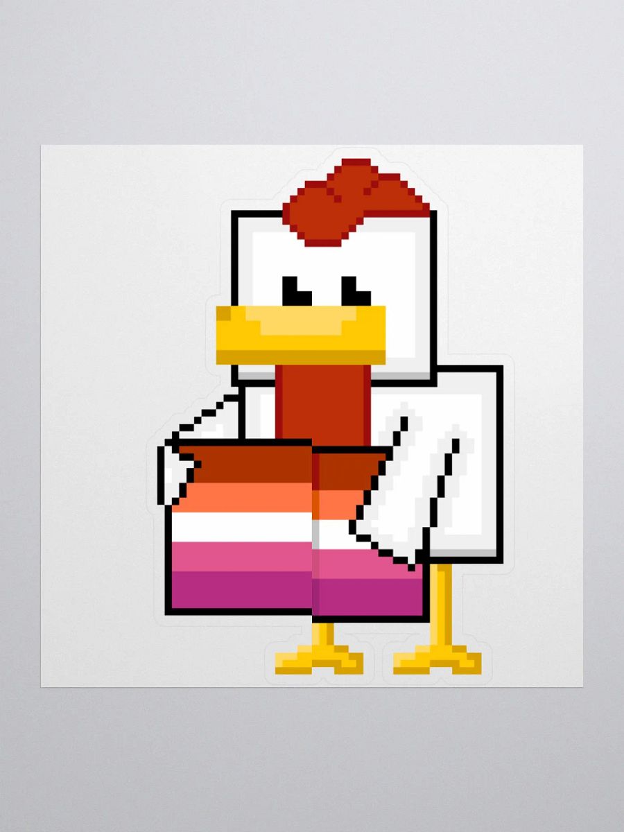 Lesbian Pride Sticker product image (1)