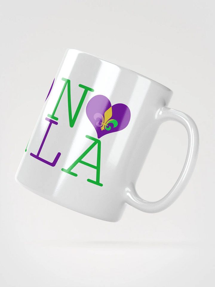 I LOVE NOLA **BIGSHOT MUG** (MARDI GRAS) product image (5)