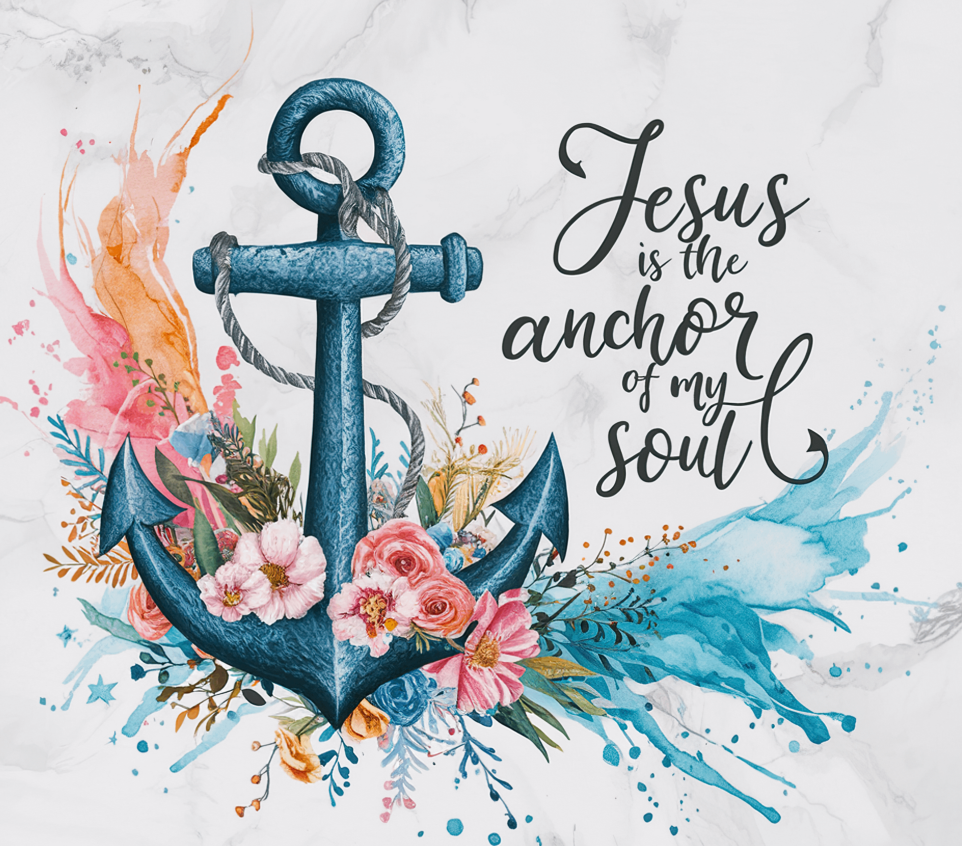 Jesus is the Anchor of My Soul Tumbler product image (7)