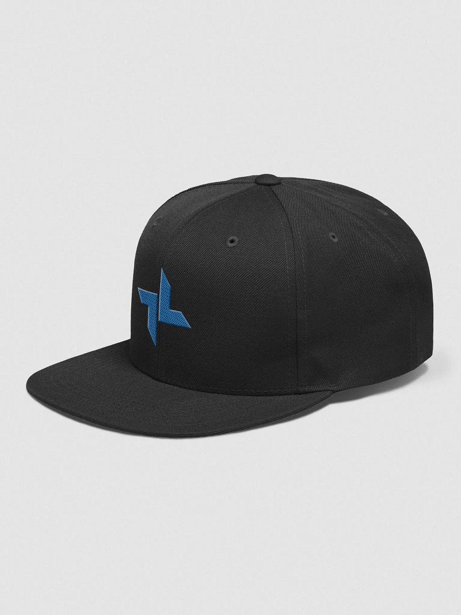 TL Flat Snapback (Wool - Blue Logo) product image (2)