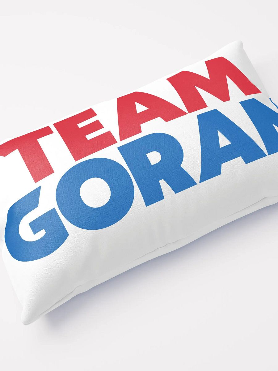 Team Goran Throw Pillow product image (1)