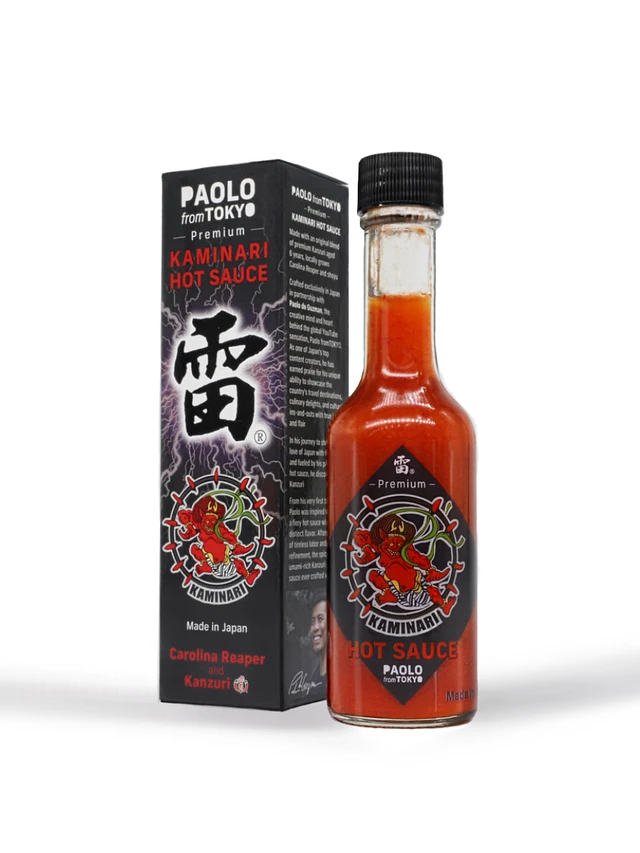 Paolo fromTOKYO Premium Kaminari Hot Sauce product image (1)