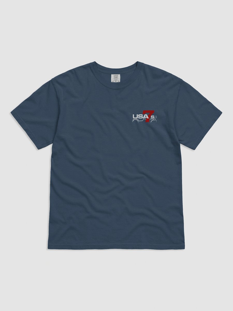 The Mantra T-shirt - White & Red Logo product image (7)