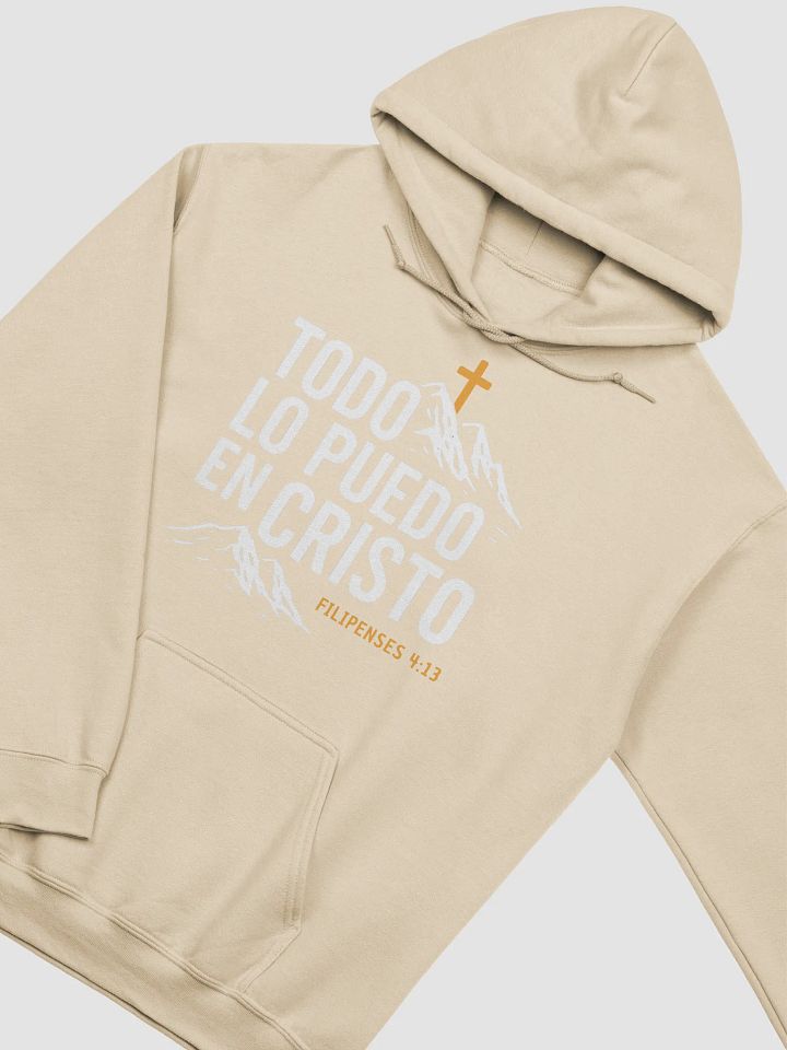 Sudadera Unisex Con Capucha | Todo lo puedo en Cristo product image (11)