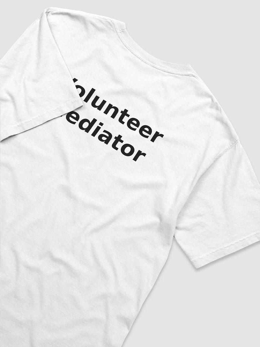 CCR Volunteer Mediator T-Shirt (White) product image (4)