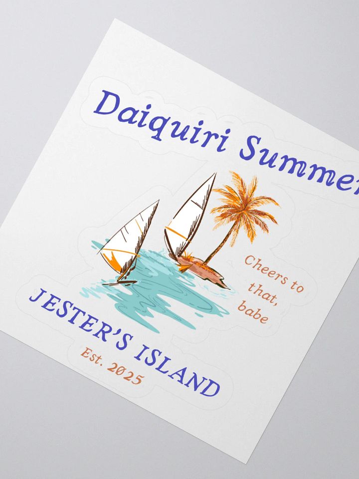 DAIQUIRI SUMMER SAILING STICKER product image (5)