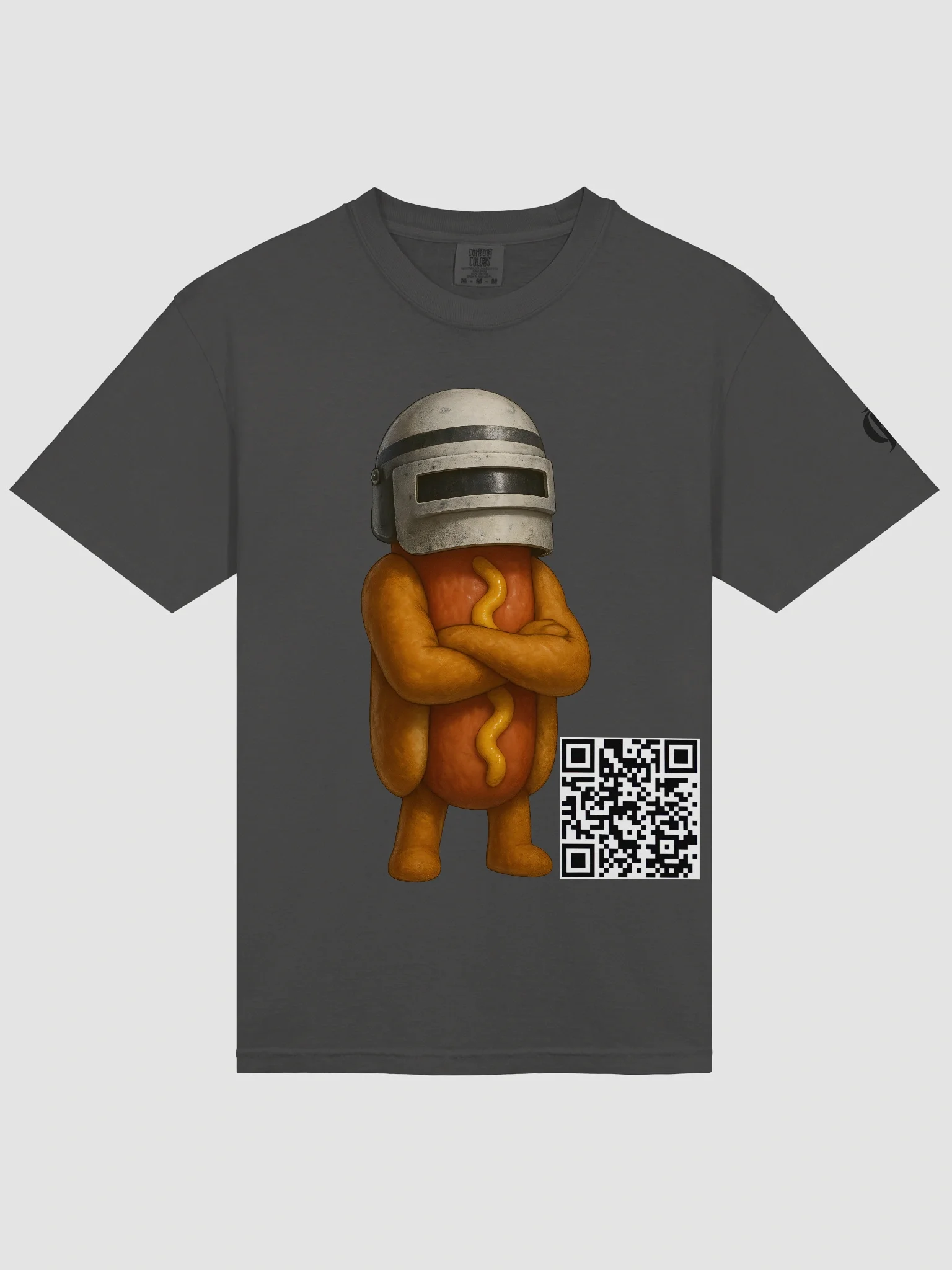 Frank Furter arms crossed QR T-shirt (Back image) product image (27)