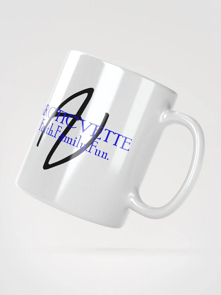 Arctic Vette Coffee Mug - Glossy White product image (4)
