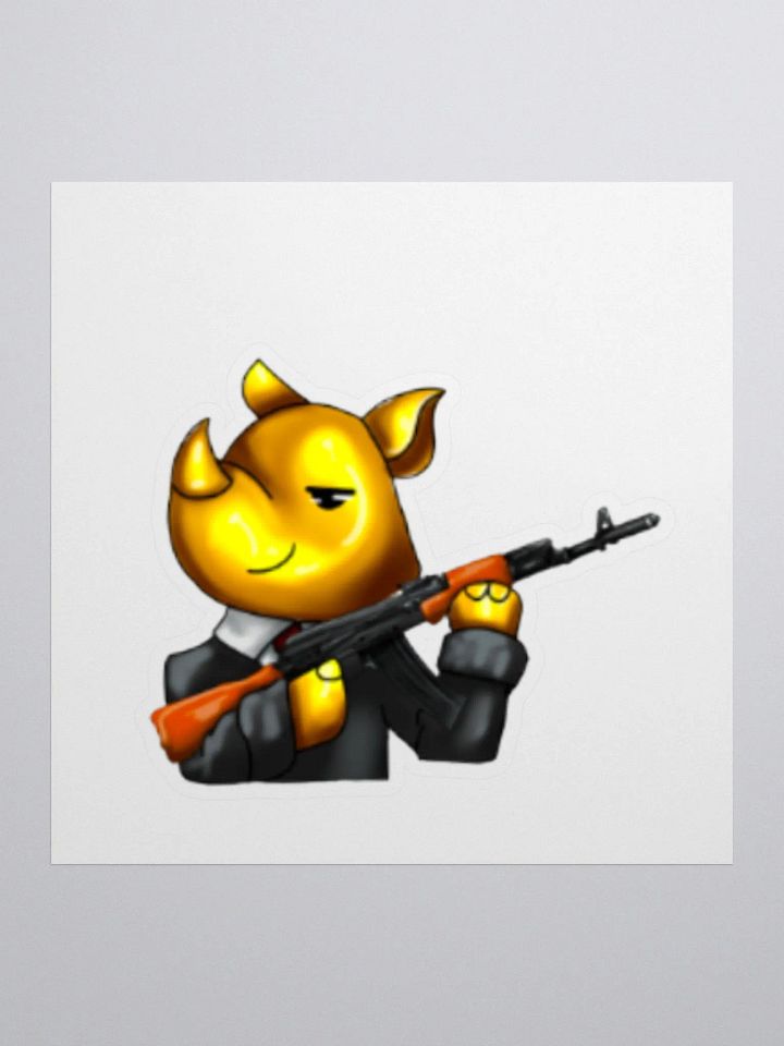 Rhyno with an AK sticker product image (2)