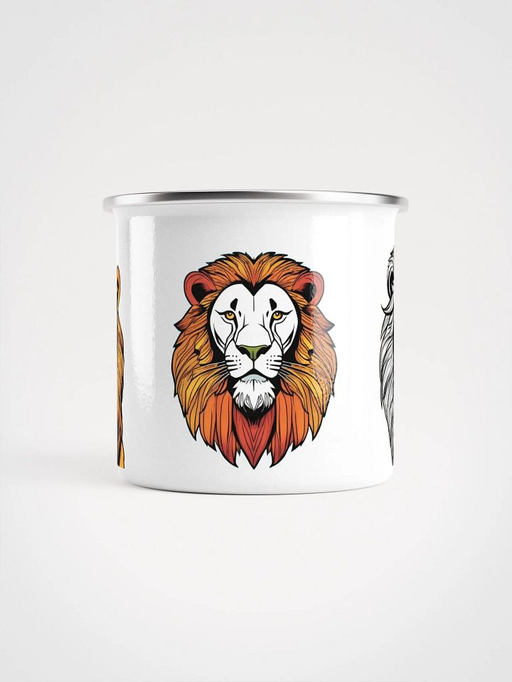 Lion Trio Enamel Adventure Mug product image (2)