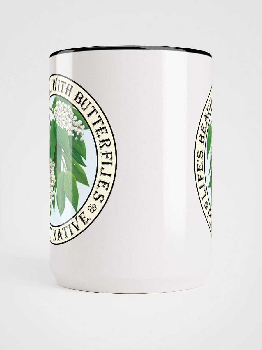 Tiger Swallowtail White & Black Mug product image (5)