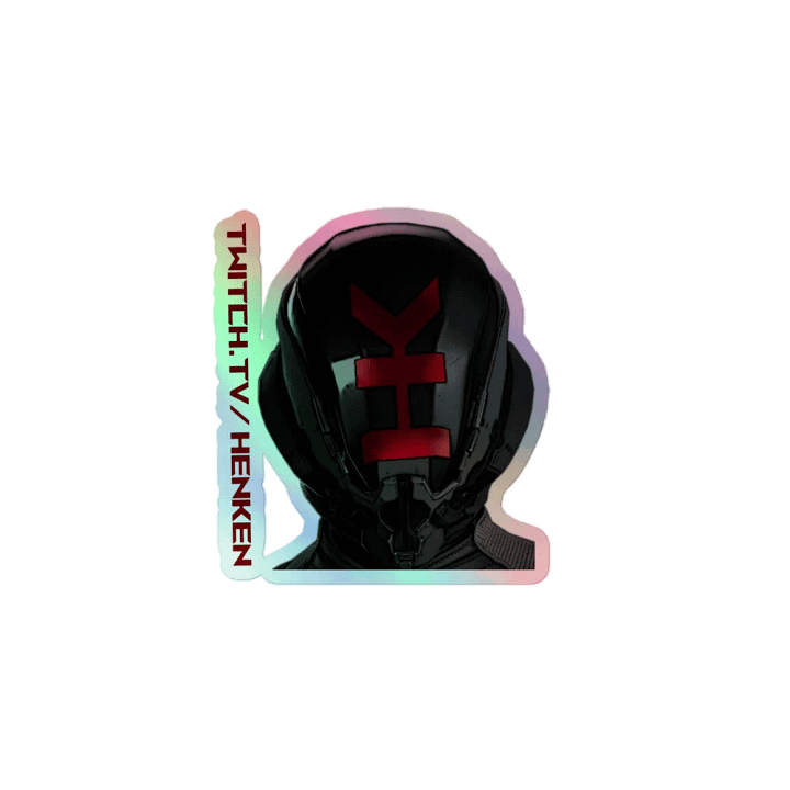 Henken Holo Channel Helmet Sticker product image (1)