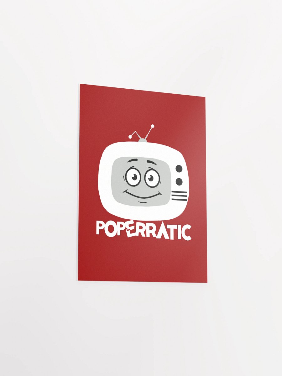 Poperratic Babysitter Logo - Red Poster product image (14)