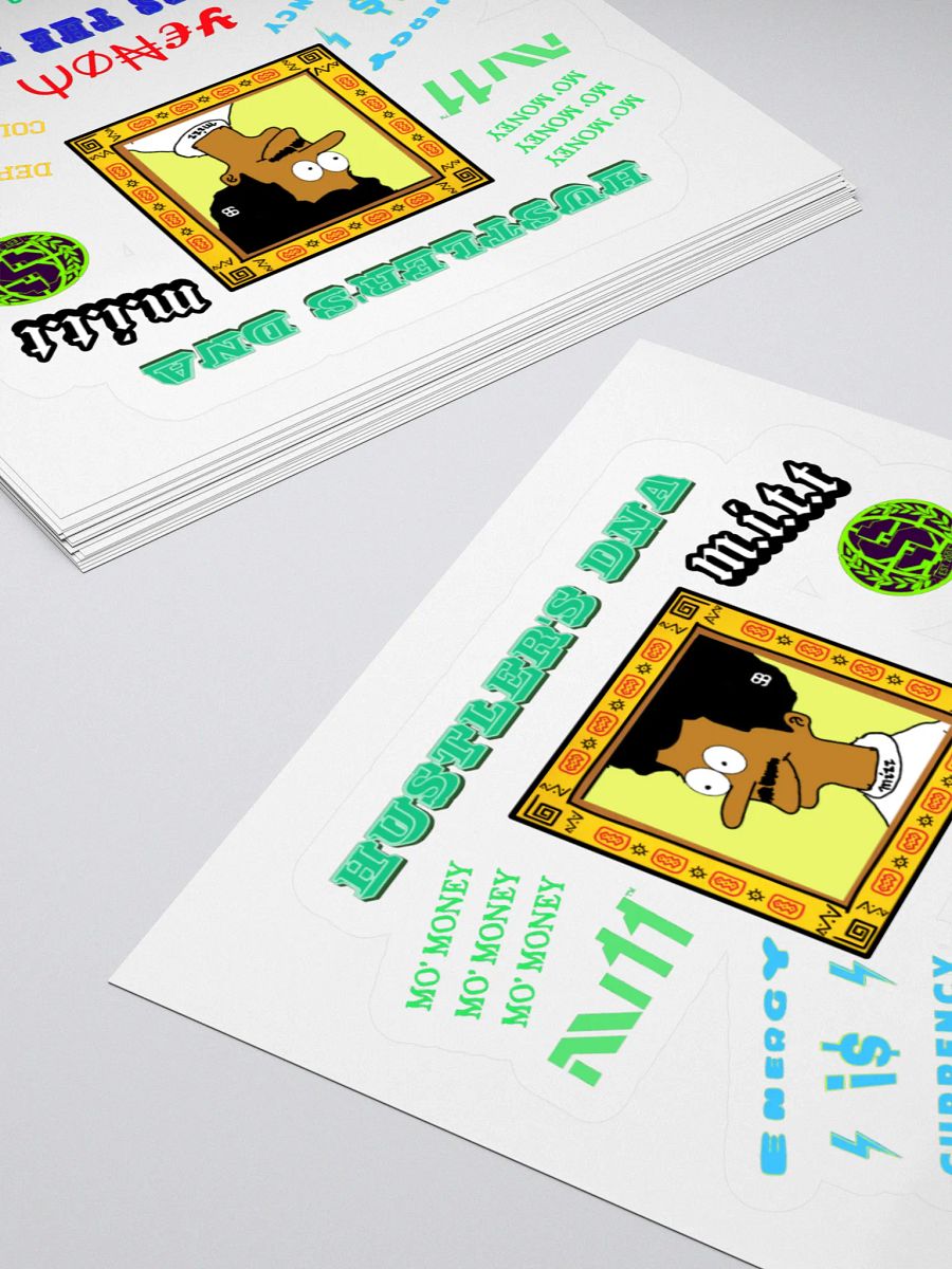 MITT Club Hustler's DNA Kiss Cut Stickers product image (11)