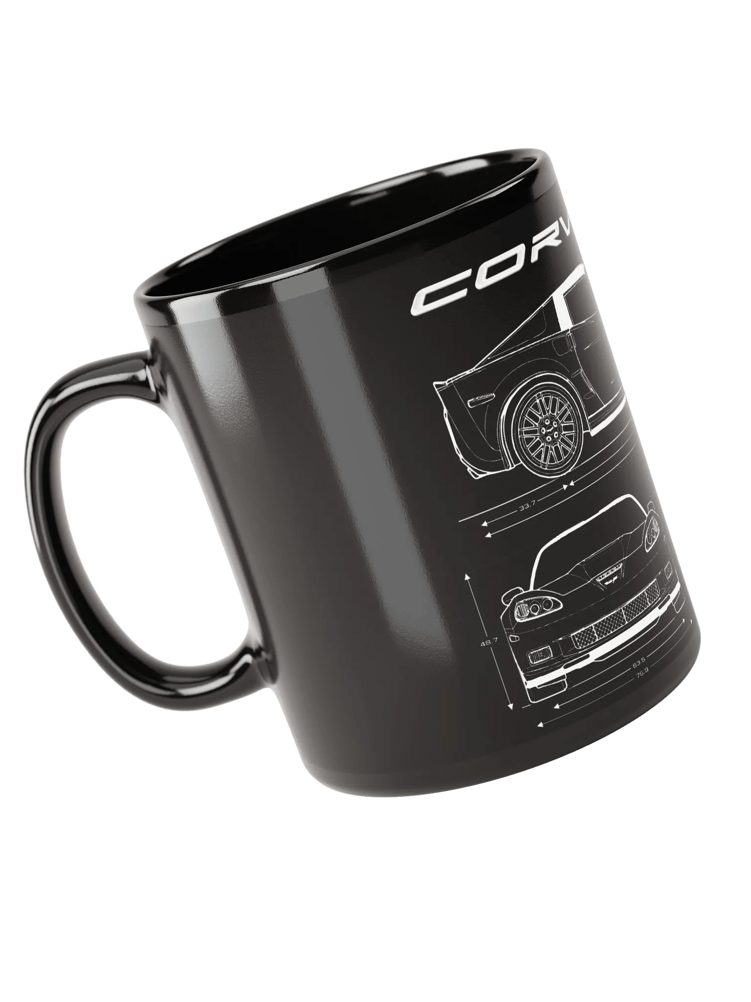 C6 VETTE -MIDNIGHT MUG product image (3)
