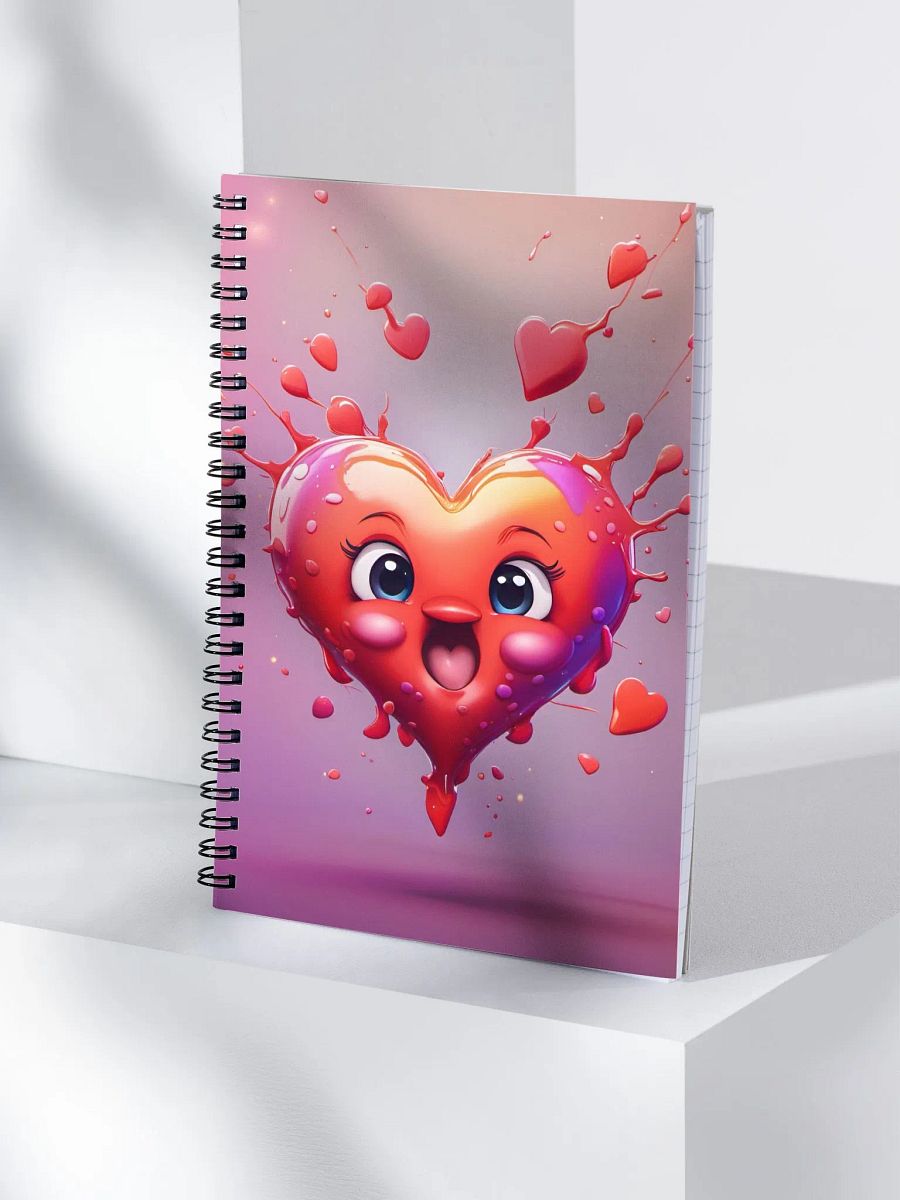 Cute Heart Notebook product image (4)