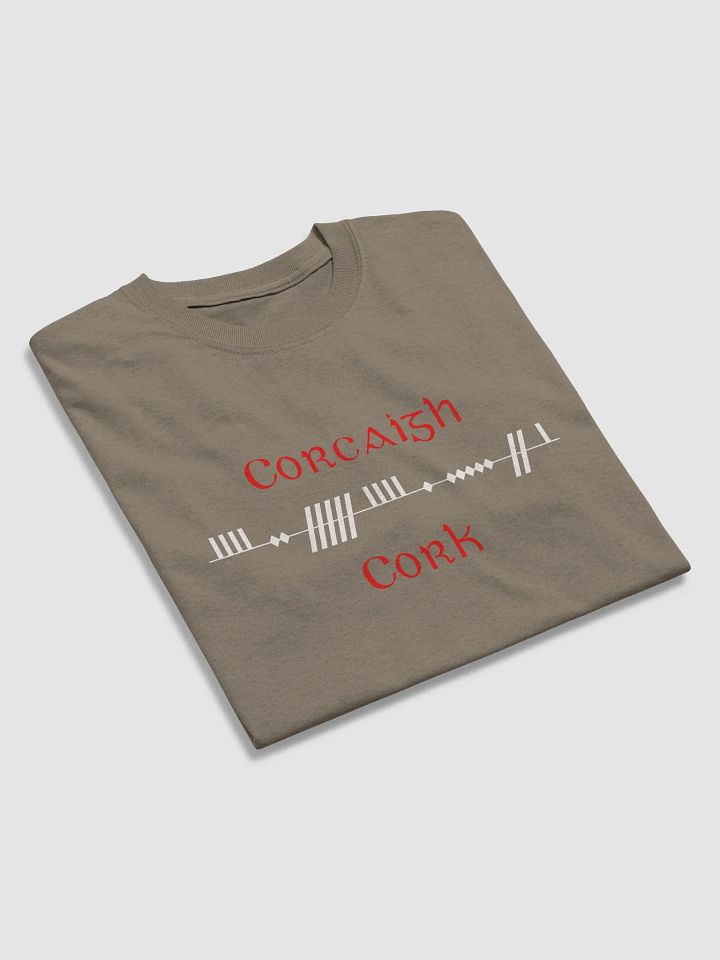 Cork/Corcaigh Scholastic style Ogham Printed T-shirt product image (2)