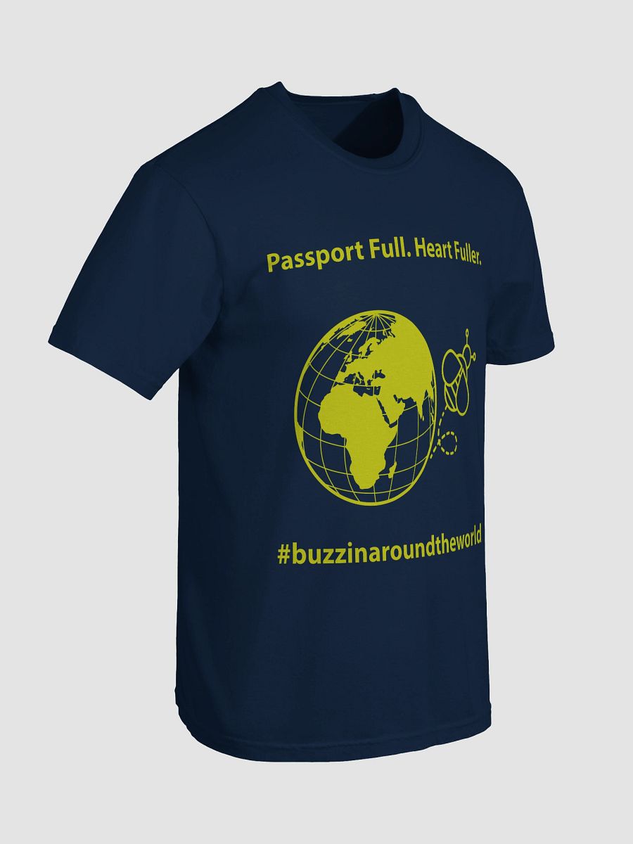 Passport Full. Heart Fuller. - T-Shirt - Classic Colors product image (87)
