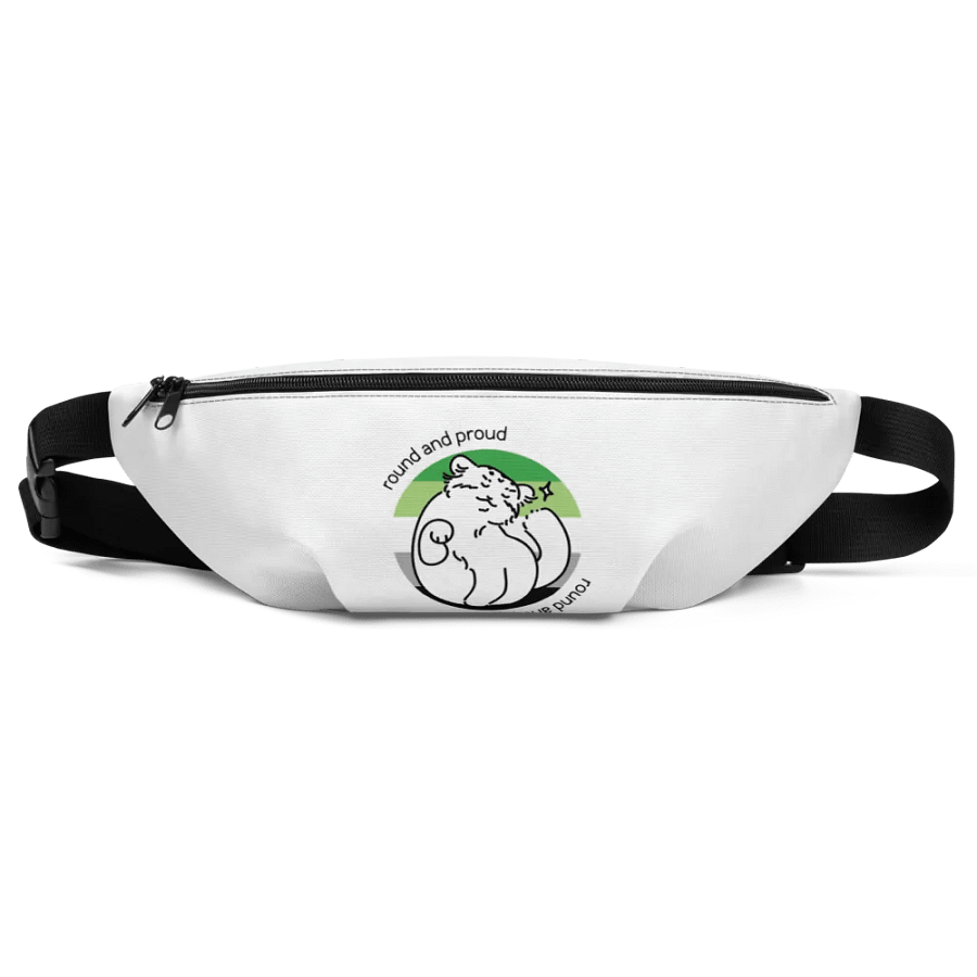 Round and Proud Manul Aromantic Version - Fanny Pack product image (7)