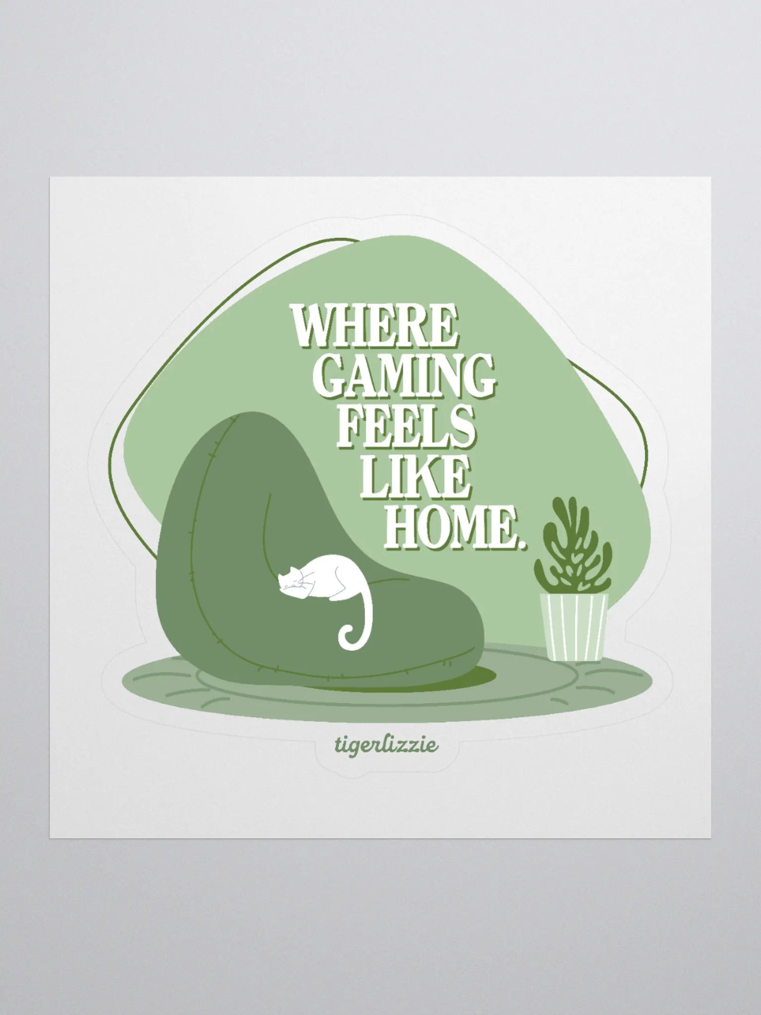 Feels Like Home Sticker product image (1)
