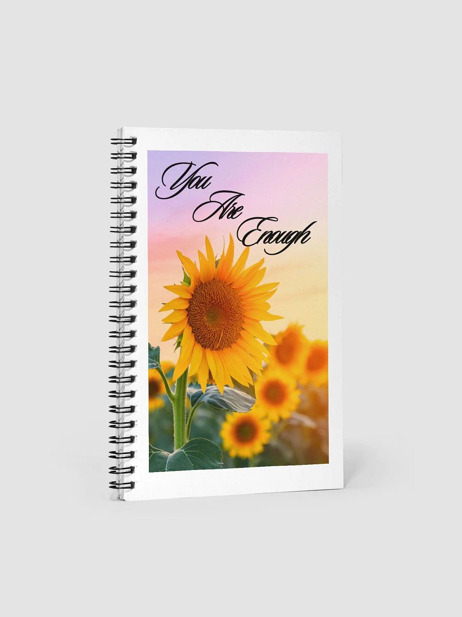 Sunflower Serenity Spiral Notebook product image (1)