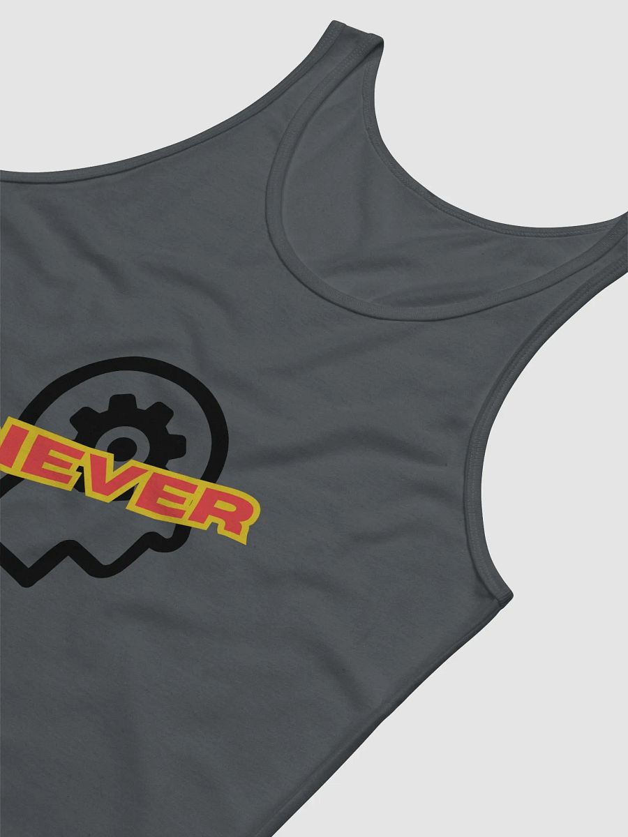 NEVER MIND Settle Red Slant Tank product image (6)