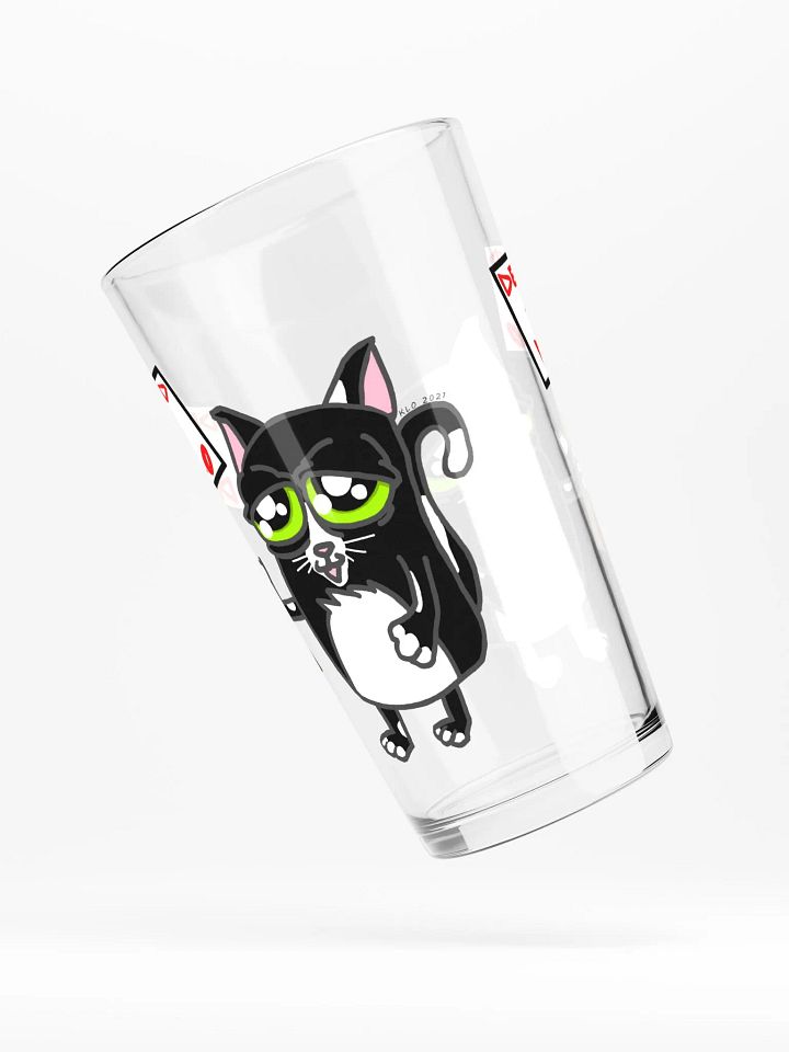 Tuxedo Protestor Pint Glass product image (2)