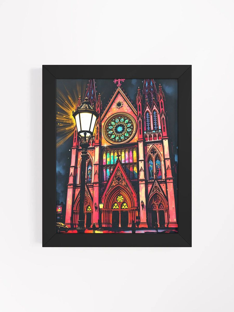 Eco-Friendly Ayous Wood Framed Matte Poster product image (23)