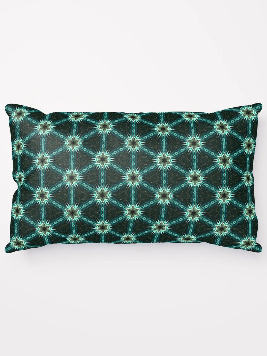 Black and Aqua Geometric -Throw Blanket product image (5)