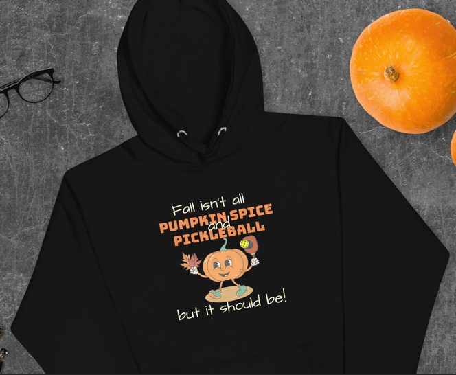 Pumpkin Spice & Pickleball Hoodie product image (1)