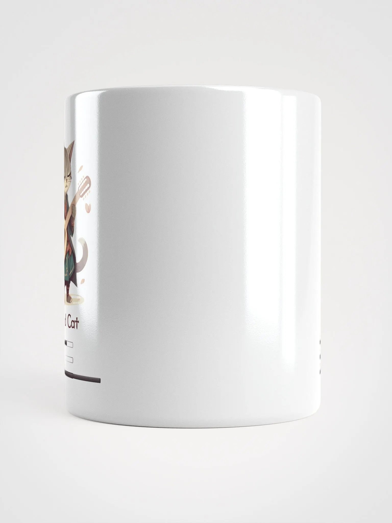 RPG Bard Cat white ceramic mug 11oz 15oz 20oz for gamers and cat lovers product image (14)