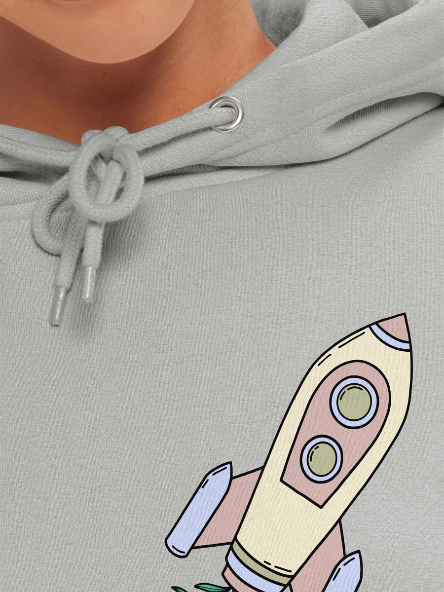 Galactic Greenery Astronaut Hoodie product image (25)
