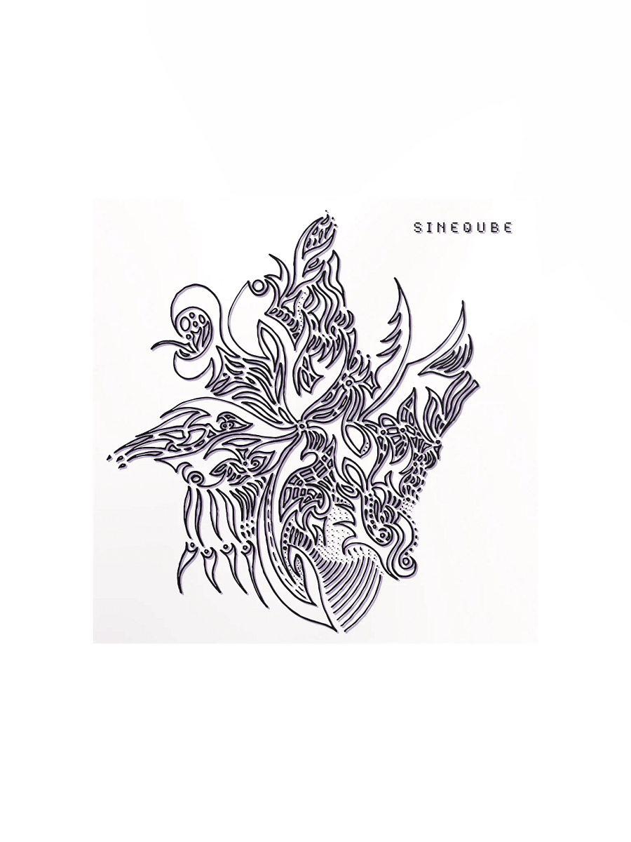 Album Cover Art Print Sineqube's "Abiogenesis" product image (2)