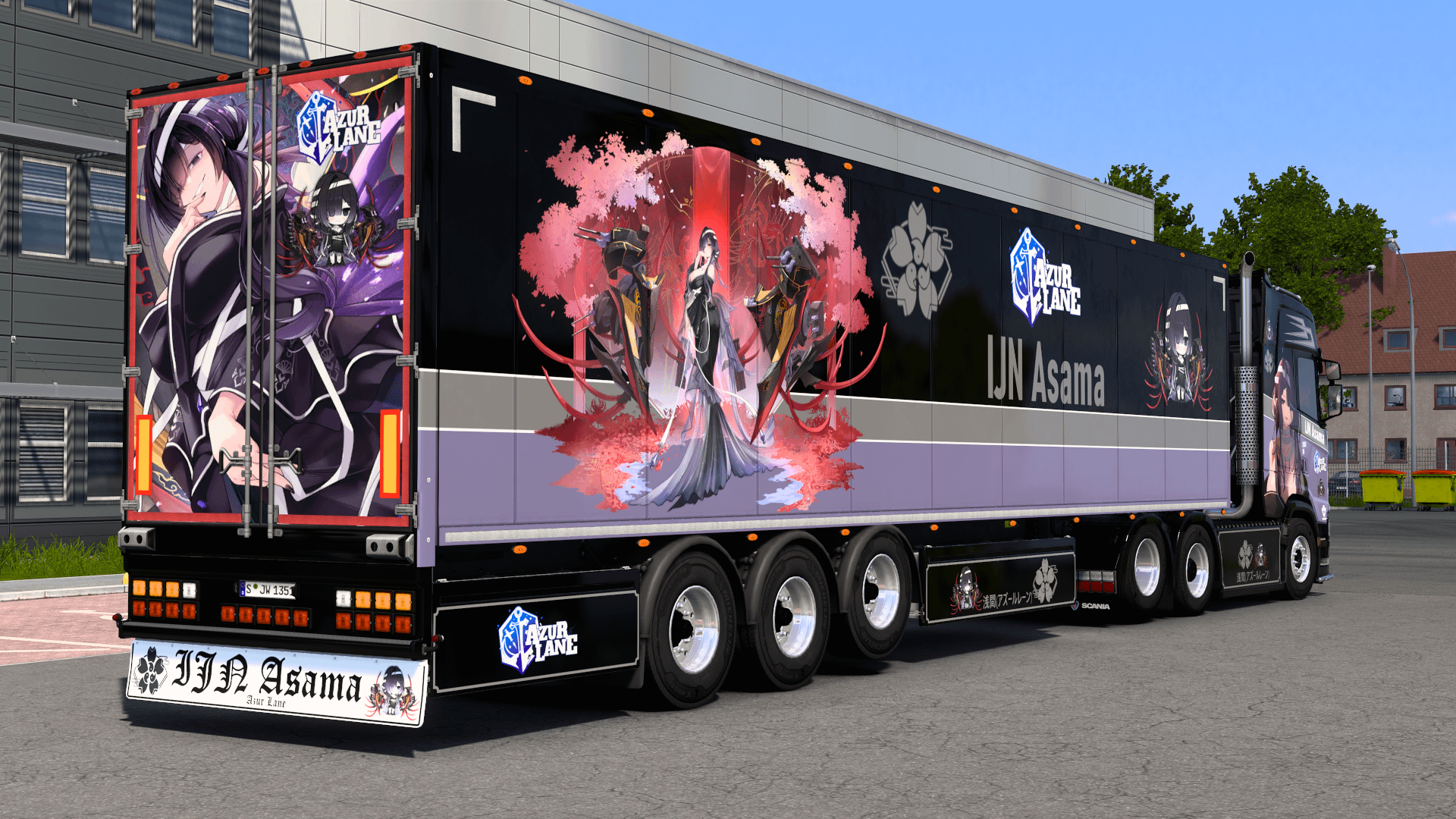 [ETS2] IJN Asama - Azur Lane [Combo Skin] product image (6)