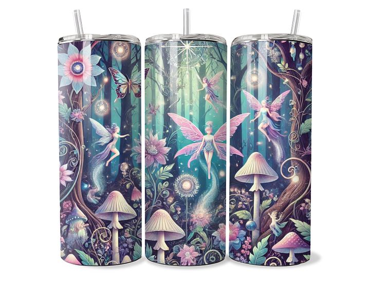 Enchanted Fairy Forest Tumbler - 20oz Stainless Steel product image (1)