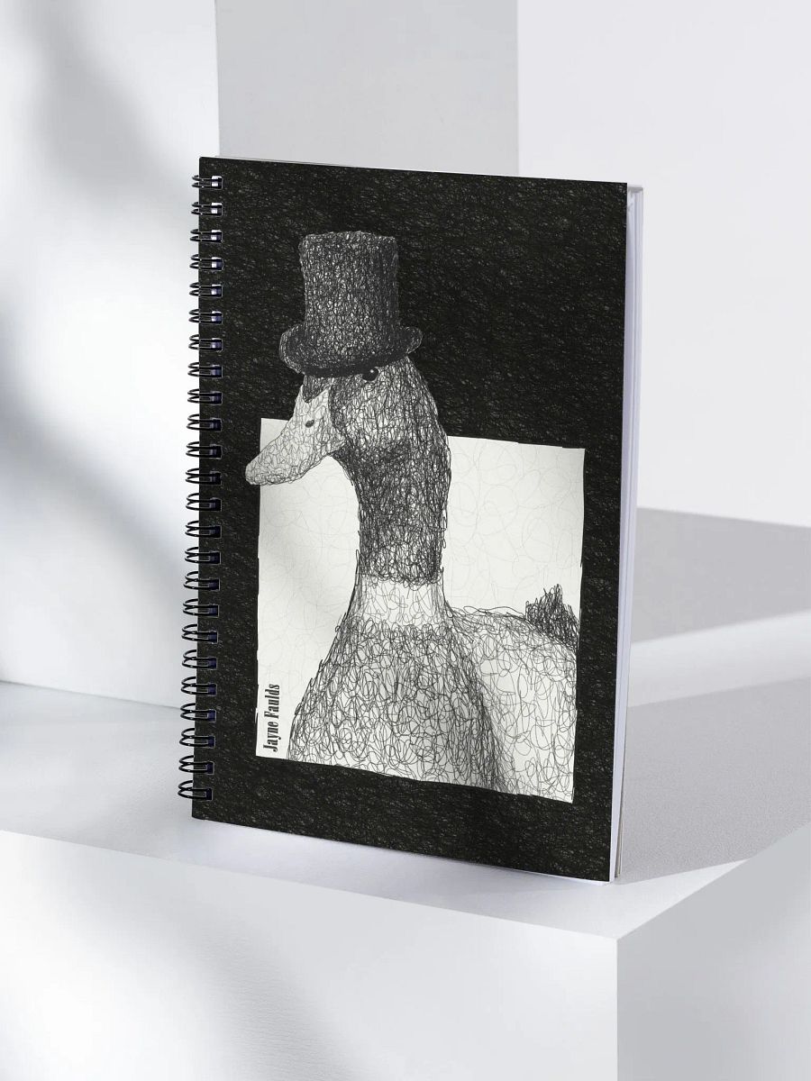 Feathered Gentleman Notebook product image (4)