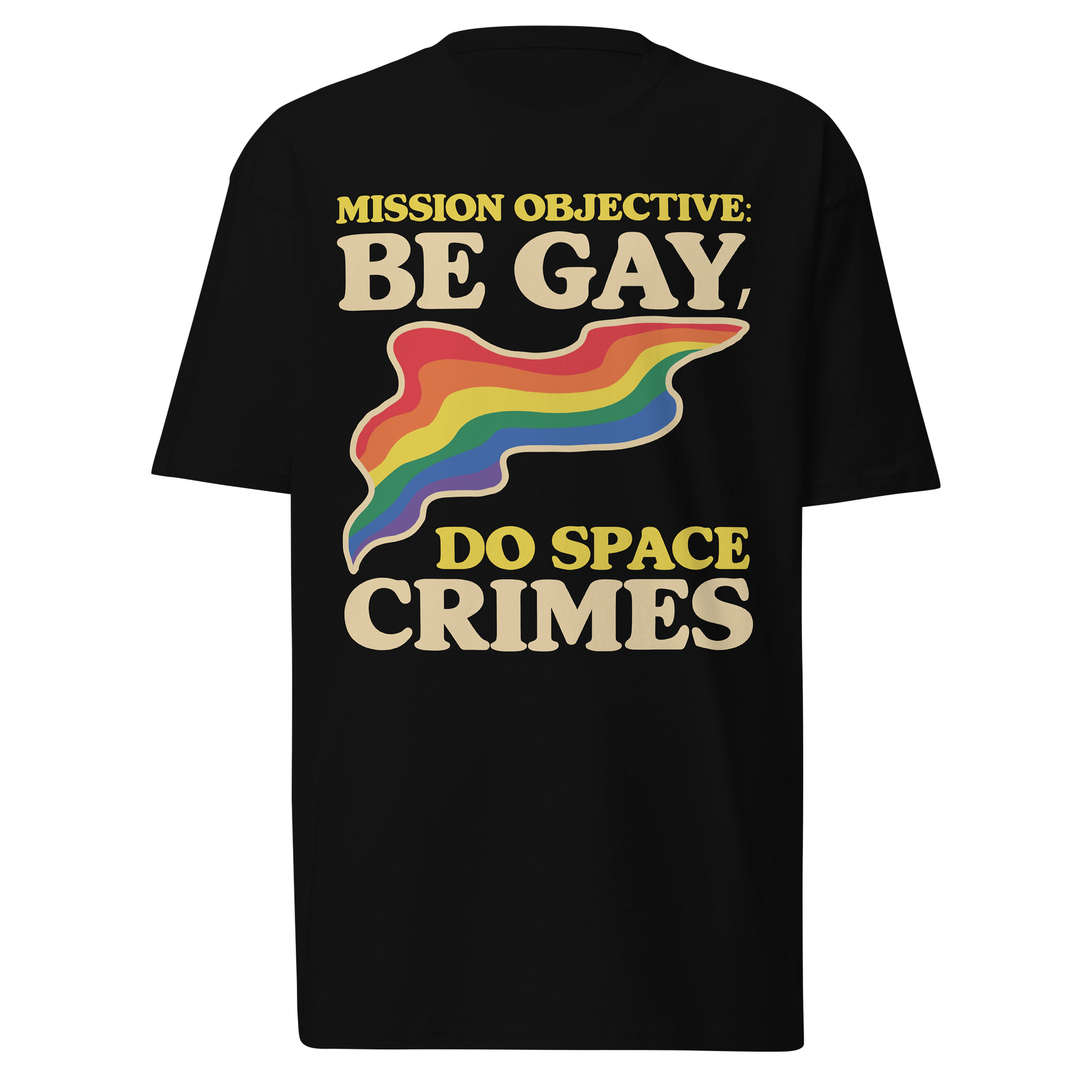 Rainbow Space Crimes Tee product image (1)