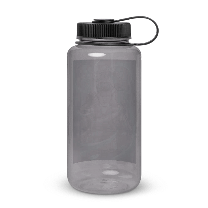 'A Depiction of The Fluttering Leaf' Wide Mouth Plastic Water Bottle product image (2)
