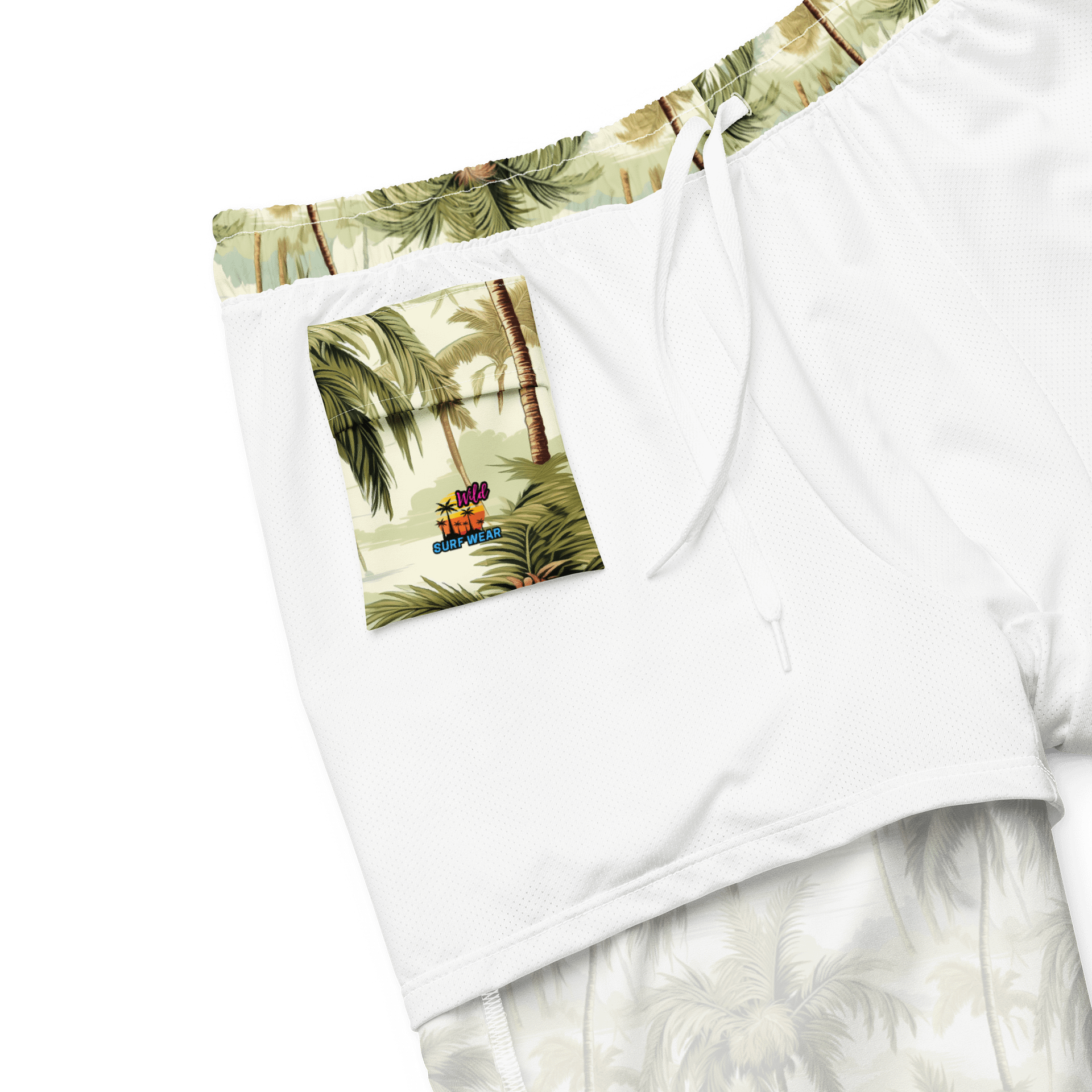 Vintage Caribbean Tropical Swim Trunks product image (7)