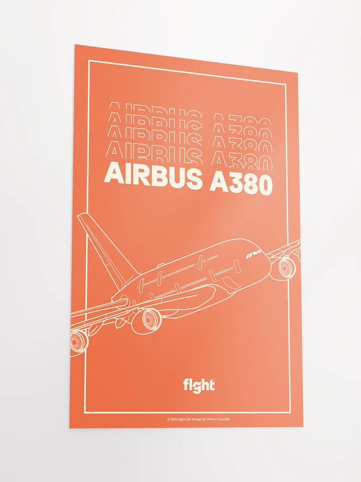 flght Airbus A380 Print product image (2)