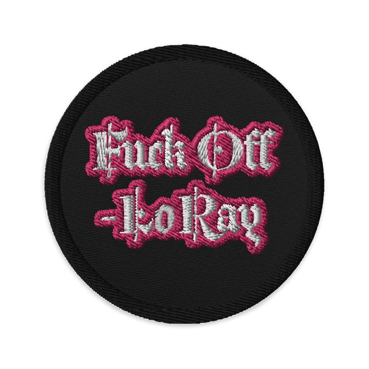 LoRay - Fuck Off patch product image (1)