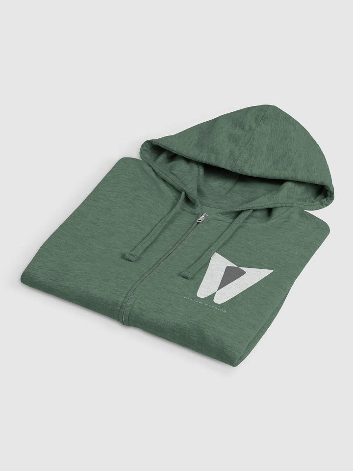 We Bodyboard Logo // Winter Warrior Zip Up Hoodie product image (1)