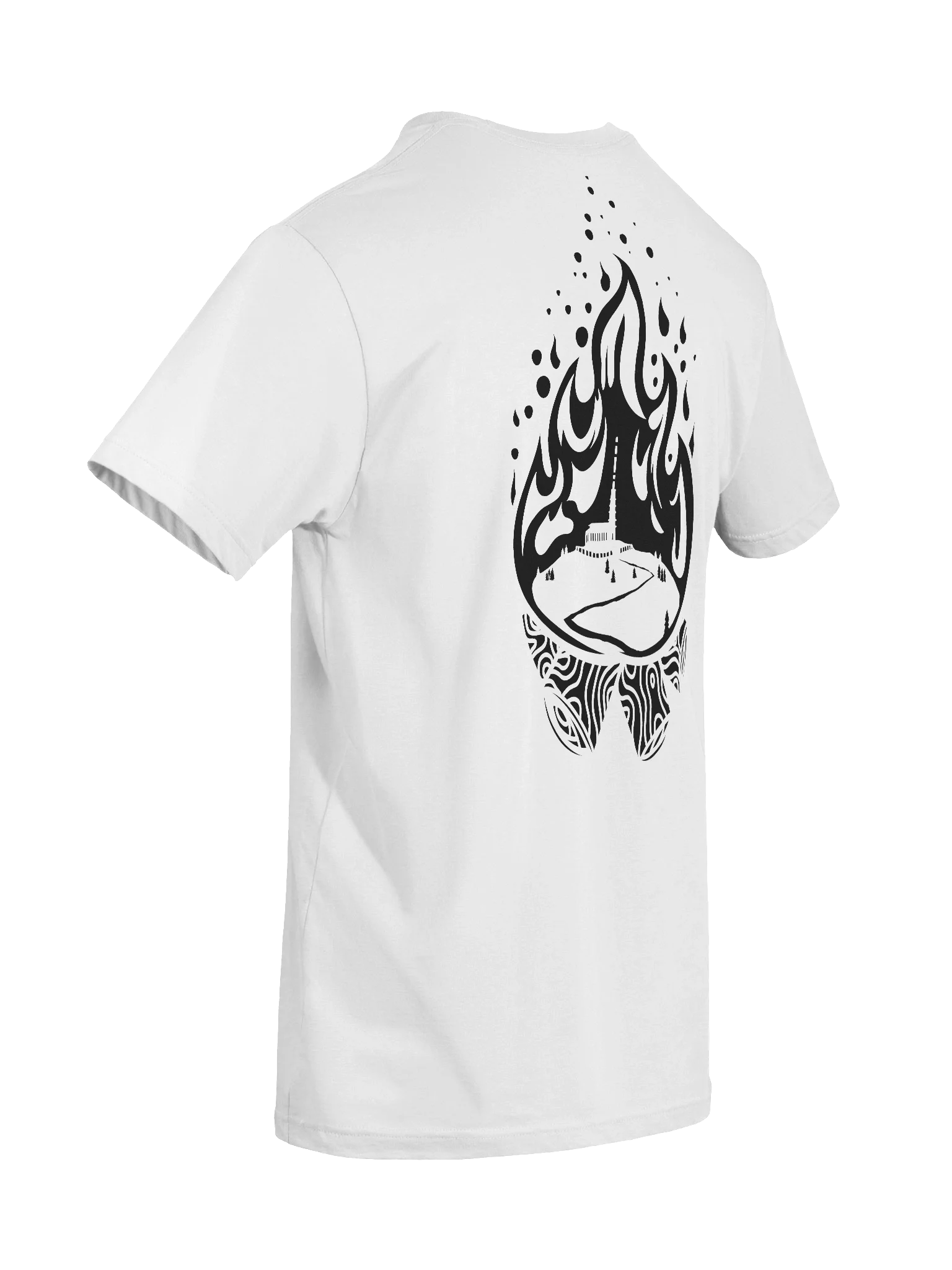 FIRESIDE T-Shirt (White) product image (11)