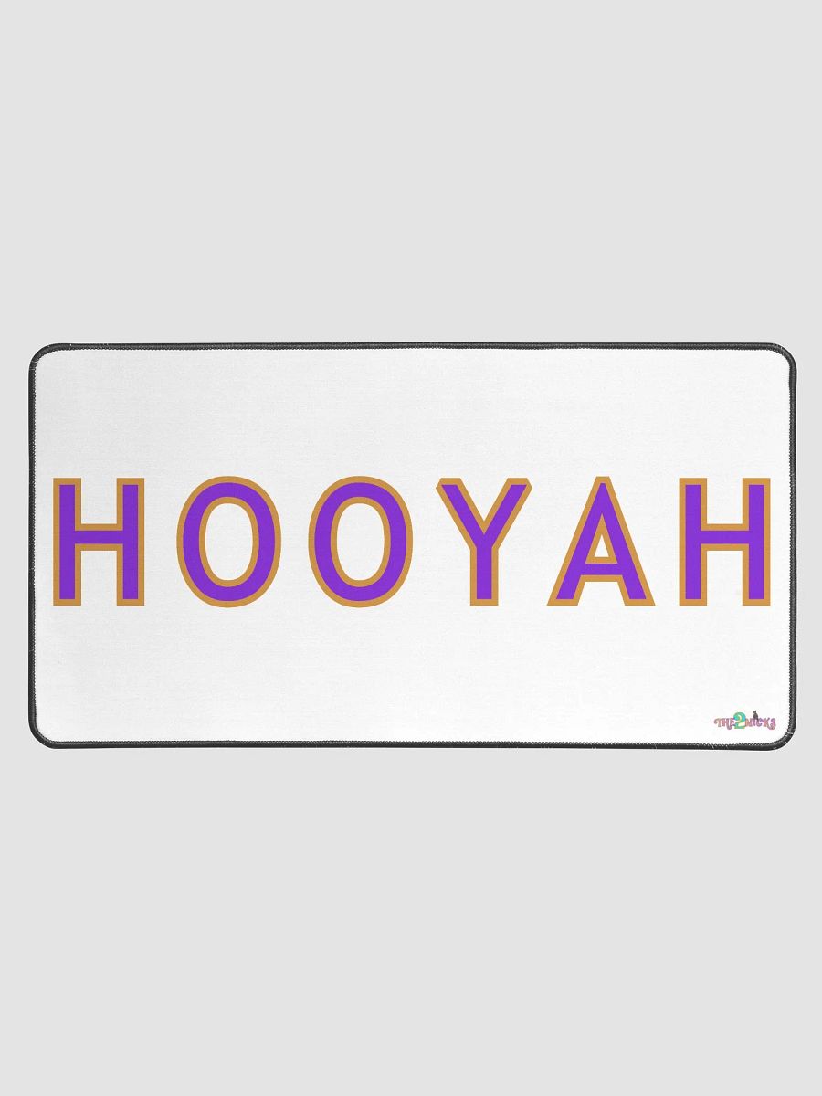 Hooyah Desk Mat (White) product image (1)