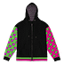 &#x1f47e; ZIMMI GlitchWave Hoodie – Neon Edition
