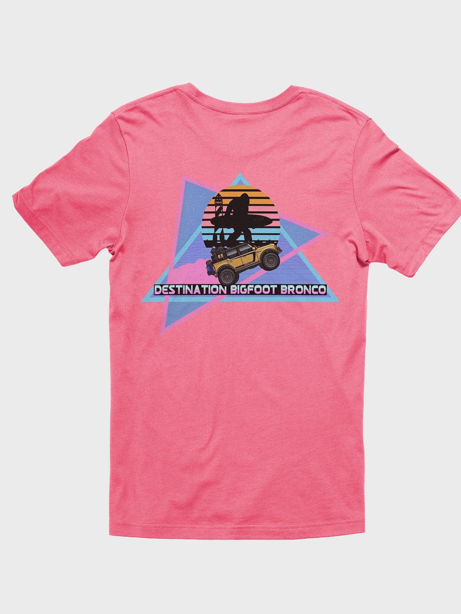 JC Edition Destination Bigfoot Bronco Retro-Inspired T-Shirt (Pink) product image (2)