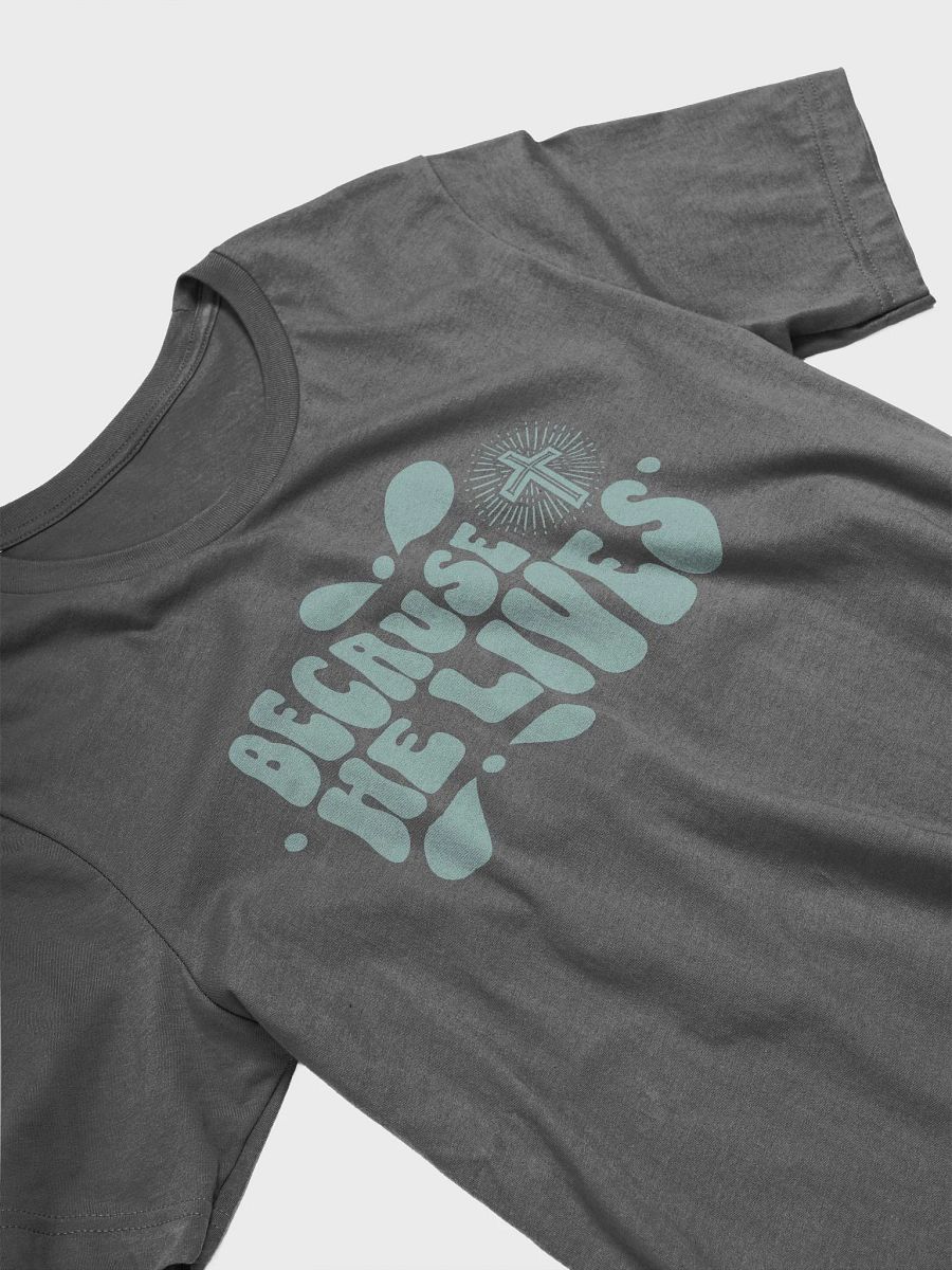 Because He Lives T-Shirt product image (10)
